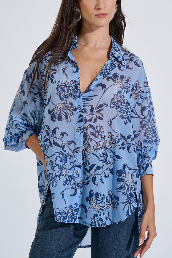 Printed Shirt with Buttons